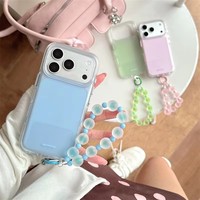 Funda para Teléfono con Correa de Pulsera de Cuentas 17 Promax, para iPhone 14 15 16 17 18 Pro Max