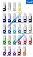 Clé USB promotionnelle 1 To pivotante USB 2.0 avec logo 2 Go 4 Go 16 Go Vente en gros de mémoires USB