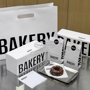 Caja <span class=keywords><strong>de</strong></span> Embalaje <span class=keywords><strong>de</strong></span> Cartón Biodegradable, Ecológica y Reciclable para Panadería, Donas, Galletas y Postres, con Logotipo Personalizado - Product Image 6
