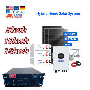 Système d'alimentation <span class=keywords><strong>rechargeable</strong></span> 10 kw 15kva 20kw 30kwh batterie de stockage onduleur kit de panneau solaire <span class=keywords><strong>prix</strong></span> 1000w avec batterie au lithium - Product Image 5