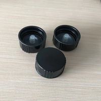 18/410 20/410 Bouchons phénoliques noirs doublés de polycone de taille 22mm 24mm 28mm pour bouteilles d'huile essentielle