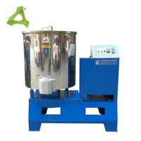 Mélangeur de poudre haute vitesse pour granulés plastiques avec chauffage, machine de séchage et de mélange verticale pour plastiques, machine de mélange de couleurs sèches pour PVC