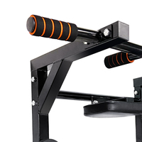 Barre de traction horizontale ZJFIT Q-250 portable et réglable pour usage domestique, station de dips en métal – Offre directe