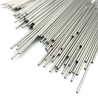 Aiguilles hydrophobes en acier inoxydable, Tube rond, médical de haute précision, 50 pièces, Sus 316