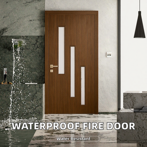 Puerta Interior Moderna de PVC Polivinílico, Resistente al Agua, a las Termitas y al Fuego, para Baño, Dormitorio, Cocina, Hotel, Oficina y Entrada - Product Image 2