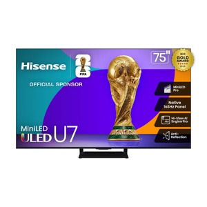 Téléviseur de jeu phare Hisense 75U75QG MiniLED 4K Google TV 2025 de 55/65/75/85 pouces pour Home Cinéma et Salon (Amérique du Nord) - Product Image 1