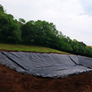 1mm/1.5mm/2mm HDPE geomembrane/màng lót cho Đồng mỏ Heap Pads/Vàng khai thác mỏ Heap Lọc quặng trong Chile/Úc/Peru/Nga - Product Image 2