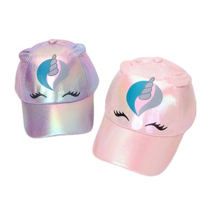 Meistverkaufte Niedliche Cartoon-Einhorn Kinder-Baseballkappe Großhandel Sommer Outdoor-Aktivitäten Hut Sonnenschutz Baseballkappe für Kinder - Product Image 4