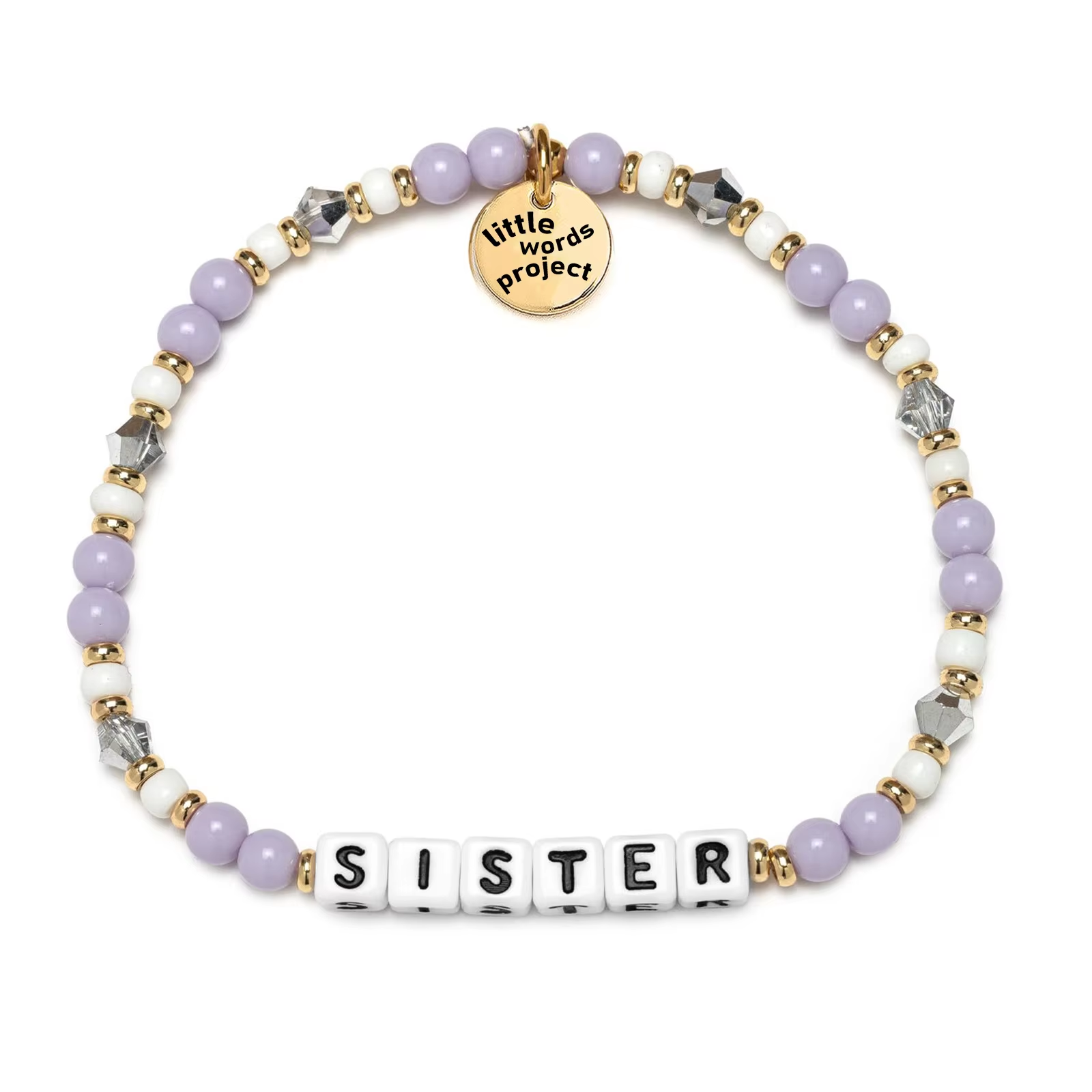 6 con dije de logotipo de metal de acero inoxidable