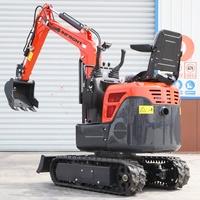 Livraison gratuite, excavatrice 1,5 tonne, 1 tonne, mini pelle hydraulique en gros en Chine, YFE10 YFE15