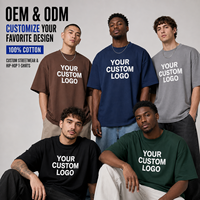 T-shirt en coton vintage de qualité supérieure, coupe ample, 300 g/m², décontracté, manches courtes, pour l'été, style hip-hop