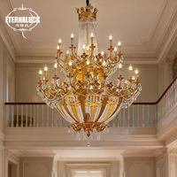 Nouvelle liste : Lustre antique en laiton avec bronze ou cuivre, style français de lampe suspendue classique