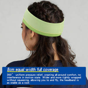 Banda para el Cabello Deportiva, Absorbente de Sudor, para Ciclismo, Yoga, Elástica, con Logotipo, para <span class=keywords><strong>Voleibol</strong></span>, para Mujer, para Gimnasio - Product Image 4