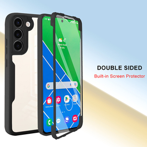 สําหรับ<span class=keywords><strong>Samsung</strong></span> Galaxy S23 S21 <span class=keywords><strong>FE</strong></span> 5G <span class=keywords><strong>S30</strong></span> Ultra PlusกลับCoque Soft TPUกันกระแทก 360 ฝาครอบเต็ม 2 ใน 1 หน้าจอโทรศัพท์กรณีผู้ผลิต - Product Image 3