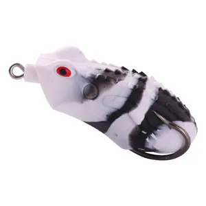 Popper Frosch 11,7g 5,3 cm Frosch Lockt Weichen Köder Für Snakehead Bass Lockt Frosch Angeln Schwimm Topwater