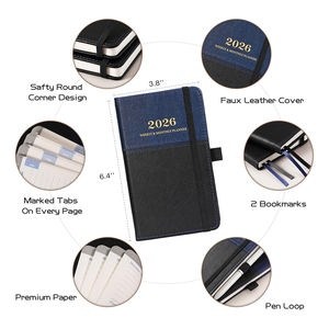 Agenda 2026 Plan A5 à spirale, écologique, haute qualité, aspect soyeux, en anglais, personnalisable - Product Image 4