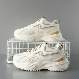 Zapatillas Deportivas de Plataforma Transpirables y Antideslizantes para Mujer, Parte Superior de Tela de Algodón, Plantilla de Goma, Diseño Ligero para Caminar y Correr - Product Image 2