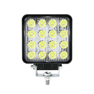 ไฟสปอร์ตไลท์ LED ดีไซน์ใหม่ ราคาดีที่สุด กำลังไฟ 48 วัตต์ รูปทรงสี่เหลี่ยม สำหรับรถบรรทุก - Product Image 1