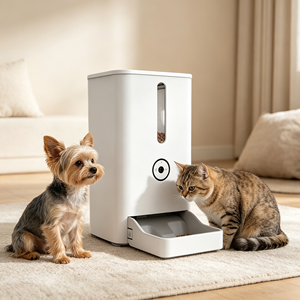 USMILEPET Distributore Automatico di Cibo per Animali Domestici 5L, con Registrazione Vocale e Timer, per Cani e Gatti - Product Image 3