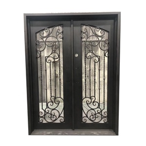 Porte en fer haut de gamme personnalisée fabriquée en Chine pour villa privée à rupture thermique - Product Image 5