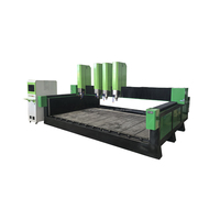 Machine de gravure sur pierre robuste LS-3020, machine de découpe CNC multi-broches pour marbre et granit