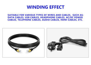 เครื่องพันสายเคเบิลข้อมูล USB กึ่งอัตโนมัติ สำหรับรูปทรง O และแบบพัน 8 เส้น พร้อมดีไซน์ปรับขนาดเส้นผ่านศูนย์กลางขดลวดได้ รุ่น JB-120 - Product Image 5