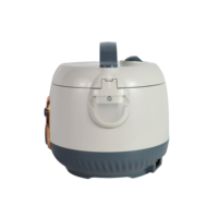 Olla Arrocera Eléctrica Mini de Plástico, Portátil, Automática, con Revestimiento Antiadherente, Taza Medidora y Paleta, Venta al por Mayor de Fábrica Oulik