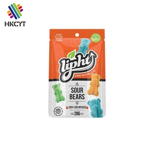 ถุงซิปซีล3ด้านกันกลิ่นสำหรับบรรจุอาหารลูกกวาดถุงซิปล็อคปรับแต่งได้ - Product Image 3