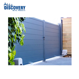 Gris <span class=keywords><strong>anthracite</strong></span> portail aluminium de jardin - Product Image 3
