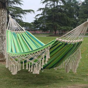 <span class=keywords><strong>Hamac</strong></span> suspendu en macramé en coton, style princesse bohème, haute qualité, design moderne, portable, pour jardin, plage, cour extérieure - Product Image 4