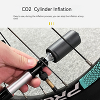 Pompe à main portable ENLEE, mini, légère, haute pression 110 PSI, pompe à CO2 pour pneus de vélo