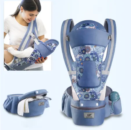 Baby Hip Seat Ademend Baby Baby Carrier Ergonomische 360 Kinderen Wrap Sling Zachte Verstelbare Stoel Taille Kangoeroe