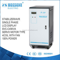 HOSSONI STAVOL Marque Renommée, Stabilisateur de Tension à Moteur Servo à Contrôle Intelligent avec Écran LCD, Régulateur AC SVC-C35KVA/35000VA