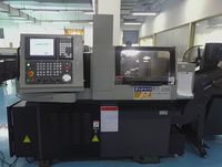 Tour CNC suisse à double broche DS-20Z-D, fraisage CNC, tournage de pièces, mini tour CNC automatique pour le travail des métaux