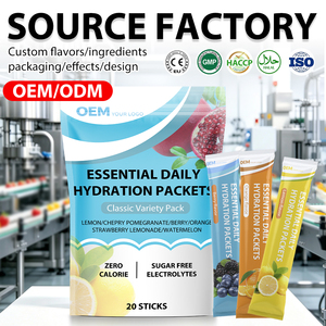 Mezcla de Bebida en Polvo con Electrolitos, Sin Azúcar, Rehidratante, para Deportes y Fitness, Paquetes de Bebidas Energéticas, Suplementos Herbales, Nutrición Deportiva - Product Image 1
