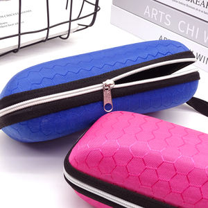 กล่องใส่แว่นกันแดดทำมือสีทึบราคาถูก, บรรจุภัณฑ์แบบมีซิป, กล่องใส่แว่นตาดีไซน์เนอร์, กล่องใส่แว่นกันแดด - Product Image 5