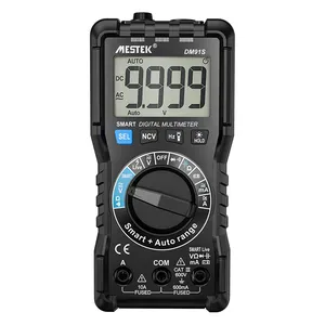 Mestek DM91S Digital Multimeter Professional NCV Voltmeter Multimetro AC DC for Basic Electrical Testing