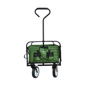 Collapsible Heavy Duty Garden Folding Multipurpose <strong>Trolley</strong> <strong>Cart</strong> Portable Camping Wagon Beach <strong>Cart</strong> for Outdoor - Product Image 2