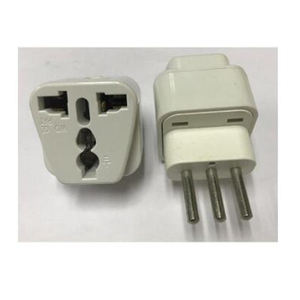 Adaptador de Corriente Universal de Viaje de 3 Pines, Convertidor de Enchufe de Reino Unido/EE. UU./UE a <span class=keywords><strong>Italia</strong></span>, Milán, Chile, Vaticano, Adaptador de Corriente Italiano - Product Image 6