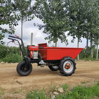 Chariot à essence compact pour le transport agricole et véhicule d'ingénierie pour la montée sur pente