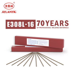 Électrode recouverte en acier inoxydable <span class=keywords><strong>à</strong></span> faible teneur en carbone Atlantic 2,5 mm AWS E308L-16 <span class=keywords><strong>pour</strong></span> <span class=keywords><strong>soudage</strong></span> <span class=keywords><strong>à</strong></span> <span class=keywords><strong>l</strong></span>'<span class=keywords><strong>arc</strong></span>, certifiée ISO9001, faible éclaboussure - Product Image 3