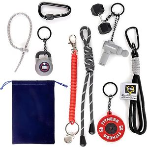Porte-clés de fitness coloré et fiable en forme de bouteille et d'haltère <span class=keywords><strong>avec</strong></span> plaque de poids, <span class=keywords><strong>pour</strong></span> breloques de sac, cadeau d'entraînement unisexe, livraison rapide - Product Image 2