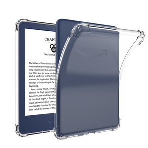Étui transparent pour <span class=keywords><strong>Kindle</strong></span> 11th Gen 2022, <span class=keywords><strong>protection</strong></span> anti-chute étui rigide <span class=keywords><strong>Kindle</strong></span> pare-chocs en TPU pour 6 "tout nouveau <span class=keywords><strong>Kindle</strong></span> 6 pouces 2022 - Product Image 1