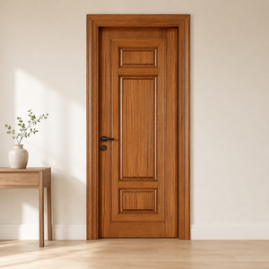 Panel de Puerta Interior de Madera Sólida Contemporáneo GA-13S, Panel Moldeado para Proyectos del Hogar, OEM y ODM - Product Image 4
