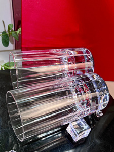 Juego de Copas de Vino de Cristal Sin Plomo de Lujo, Ecológicas, Diseño Art Deco, Hechas a Mano, Regalo Premium para el Hogar - Product Image 5