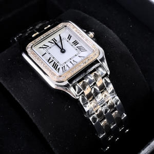 นาฬิกาควอตซ์กันน้ำสำหรับผู้หญิง รุ่น OEM ODM ปี 2026 ขนาด 27 มม. ประดับเพชรทันสมัยสำหรับสุภาพสตรี - Product Image 3