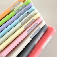 Étui de téléphone portable en silicone imitation Secho, étanche, antichoc, couleur unie, pour les séries 7-16, 10 couleurs