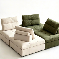 Canapé modulaire de luxe pour salon et bureau, avec compression sous vide, fauteuil, coussin et ensemble canapé-lit pour la maison