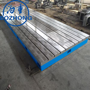 Outil de mesure et de jaugeage de plaque de surface en fonte avec support pour test et inspection de plate-forme de travail de <span class=keywords><strong>machine</strong></span> en acier - Product Image 2