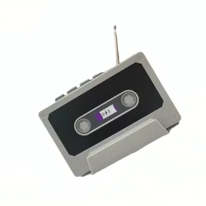 Nouveaux haut-parleurs bluetooth rétro haut-parleur rétro lecteur de Casette lecteur de Cassette stéréo avec Radio Am/fm